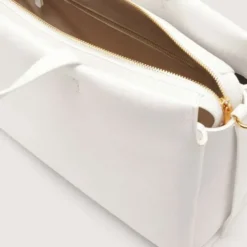 Borsa Donna a Mano COCCINELLE in Pelle linea Boheme Large colore Brillant White