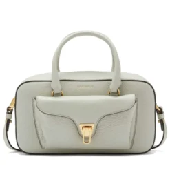 Borsa Donna a Mano COCCINELLE in Pelle linea Beat Soft Colore Celadon Green