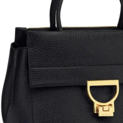 Borsa Donna a Mano COCCINELLE in Pelle linea Arlettis Medium Colore Nero