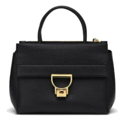 Borsa Donna a Mano COCCINELLE in Pelle linea Arlettis Medium Colore Nero