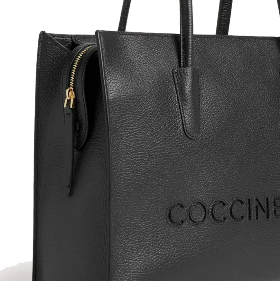 Borsa Donna a Mano COCCINELLE in Pelle Linea Myrtha26 colore Nero