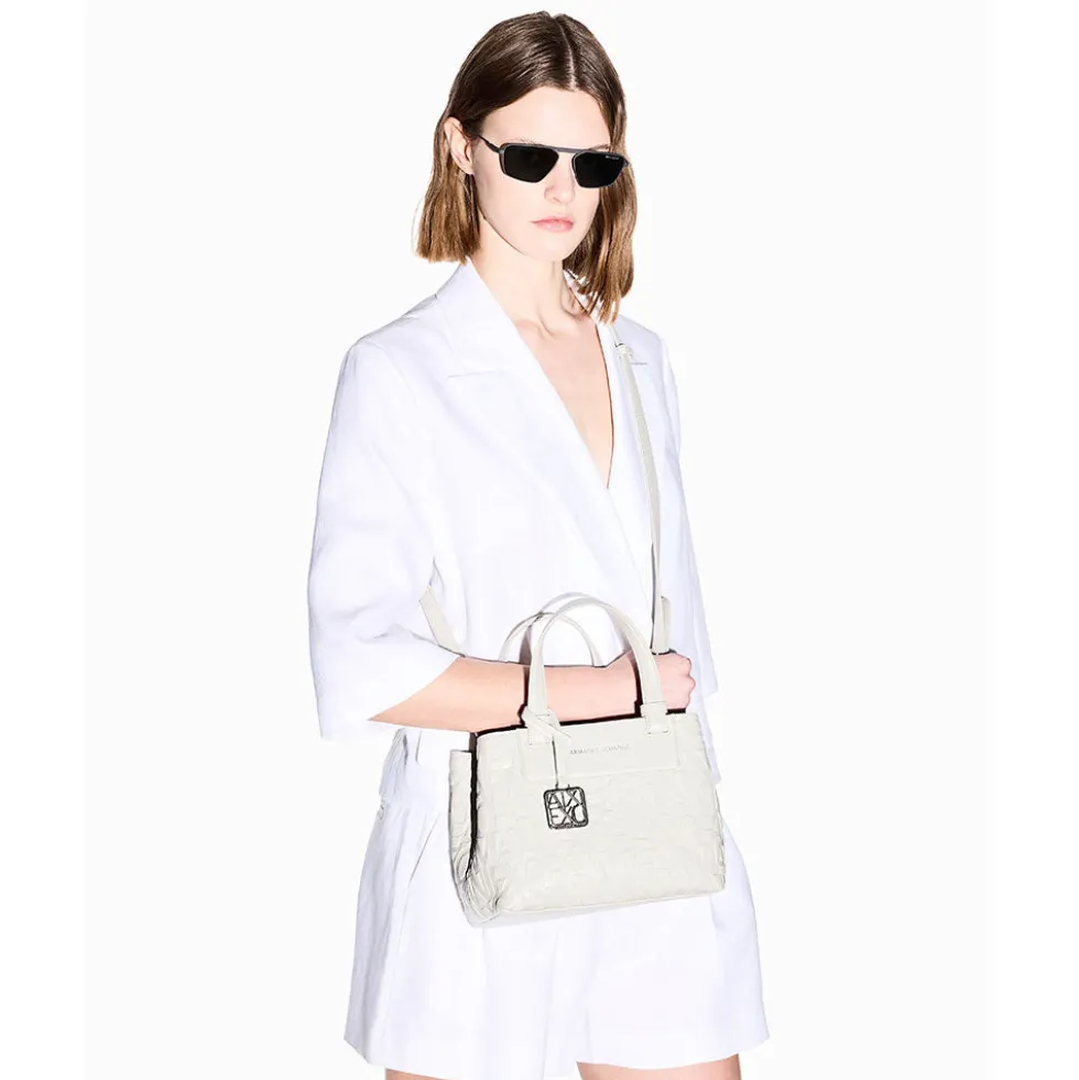 Borsa Donna a Mano con Tracolla ARMANI EXCHANGE colore Dust Linea Liz