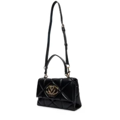 Borsa Donna a Mano con Tracolla LOVE MOSCHINO linea Embossed Trapuntata Nera