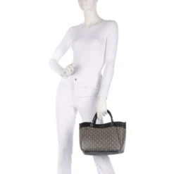 Borsa Donna a Mano con Tracolla ARMANI EXCHANGE colore Brown Bass - Black Linea Wave