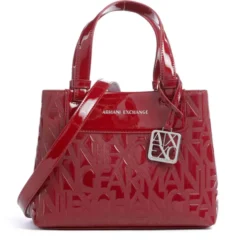 Borsa Donna a Mano con Tracolla ARMANI EXCHANGE colore Red Dahlia Linea Liz