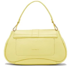Borsa Donna a Mano con Tracolla COCCINELLE in Pelle linea Himma colore Lime Wash
