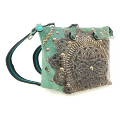Borsa Donna a Mano con Tracolla GABS G3 PLUS Large in Pelle stampa Rosone