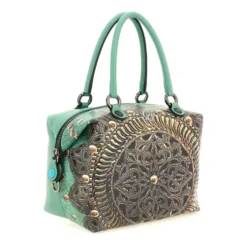 Borsa Donna a Mano con Tracolla GABS G3 PLUS Large in Pelle stampa Rosone