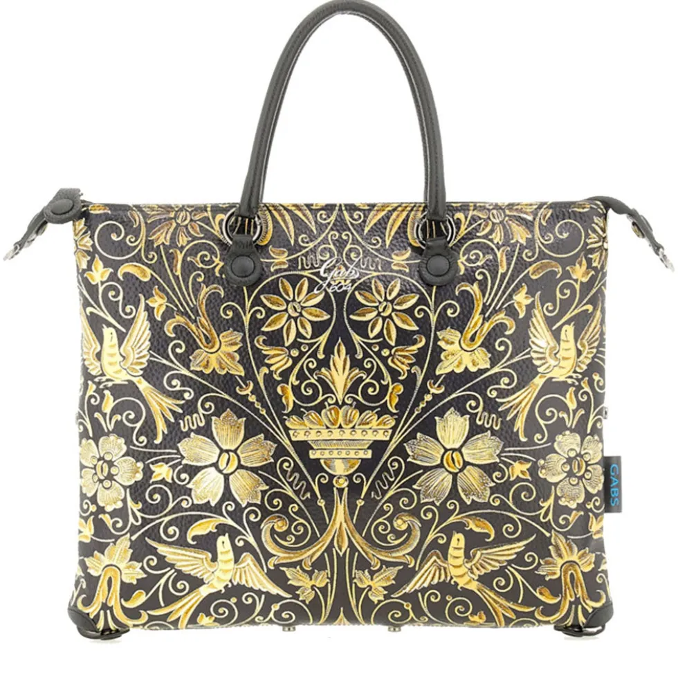 Borsa Donna a Mano con Tracolla GABS G3 PLUS Large in Pelle stampa Versailles