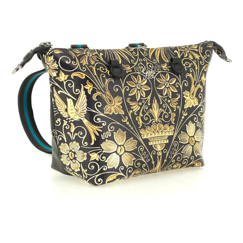 Borsa Donna a Mano con Tracolla GABS G3 PLUS Large in Pelle stampa Versailles