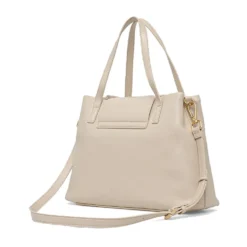 Borsa Donna a Mano con Tracolla LOVE MOSCHINO linea Clothespin Avorio