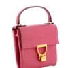 Borsa Donna a Mano con Tracolla COCCINELLE in Pelle Linea Arlettis Mini colore Rosewood