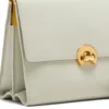 Borsa Donna a Mano con Tracolla COCCINELLE linea Binxie in Pelle Celadon Green