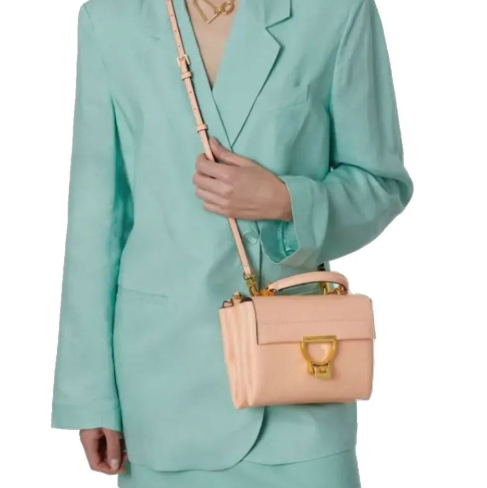 Borsa Donna a Mano con Tracolla COCCINELLE in Pelle Linea Arlettis colore Sunrise