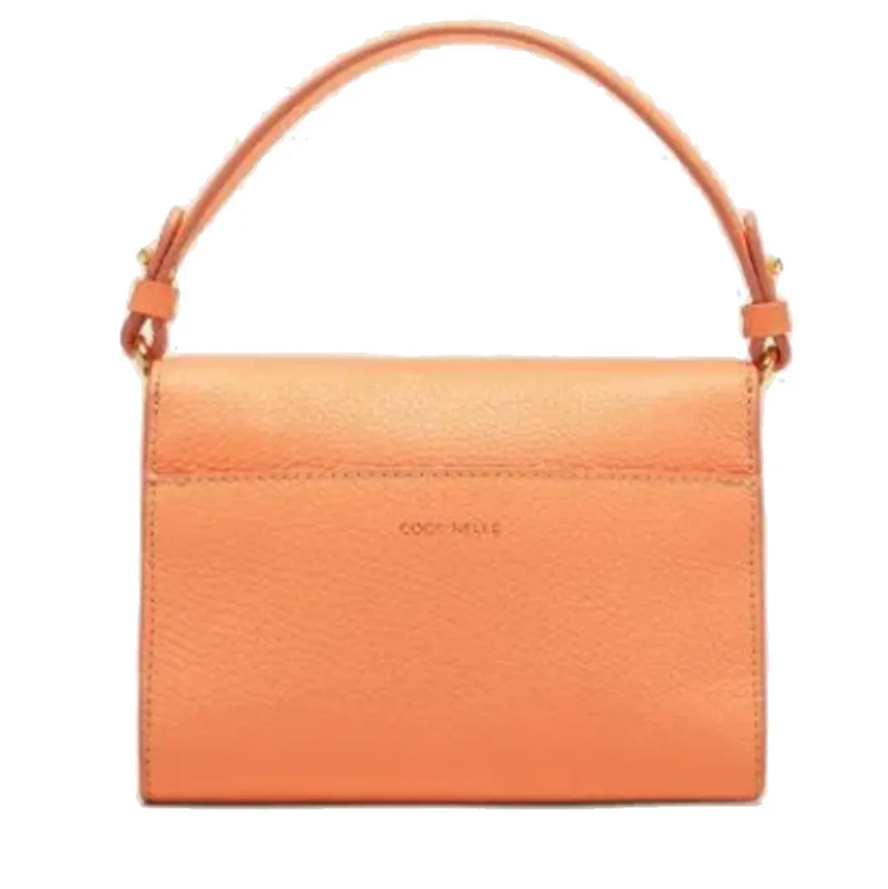 Borsa Donna a Mano con Tracolla COCCINELLE in Pelle linea Binxie Small colore Sunrise