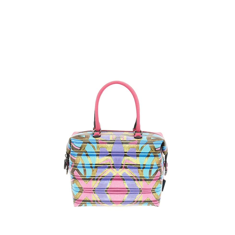 Borsa Donna a Mano con Tracolla GABS G3 PLUS Large in Pelle stampa Maori