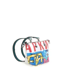 Borsa Donna a Mano con Tracolla GABS G3 PLUS Trip in Pelle stampa Graffiti Large