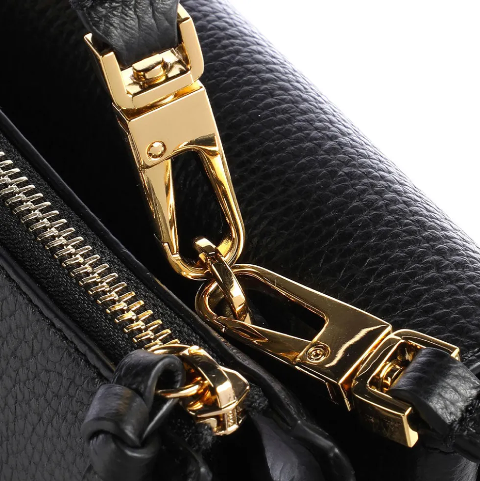 Borsa Donna a Mano con Tracolla COCCINELLE in Pelle Linea Arlettis colore Nero - E1MD555B701