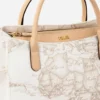 Borsa Donna a Mano con Tracolla 1A Classe Alviero Martini linea Geo White E003