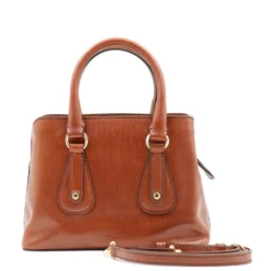Borsa Donna a Mano Double Function THE BRIDGE linea Cecilia in Pelle Marrone