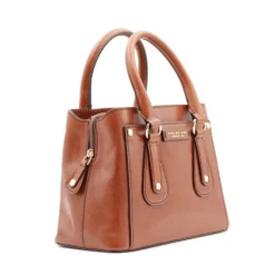 Borsa Donna a Mano Double Function THE BRIDGE linea Cecilia in Pelle Marrone