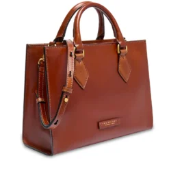 Borsa Donna a Mano Grande THE BRIDGE linea Ida in Pelle Marrone
