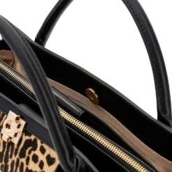 Borsa Donna a Mano GUESS Linea Audrey Fantasia Leopard
