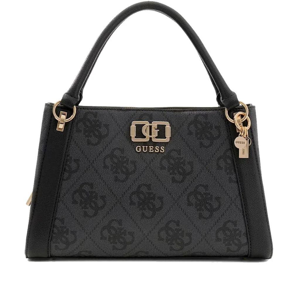 Borsa Donna a Mano GUESS Linea Karnilla Colore Coal Logo