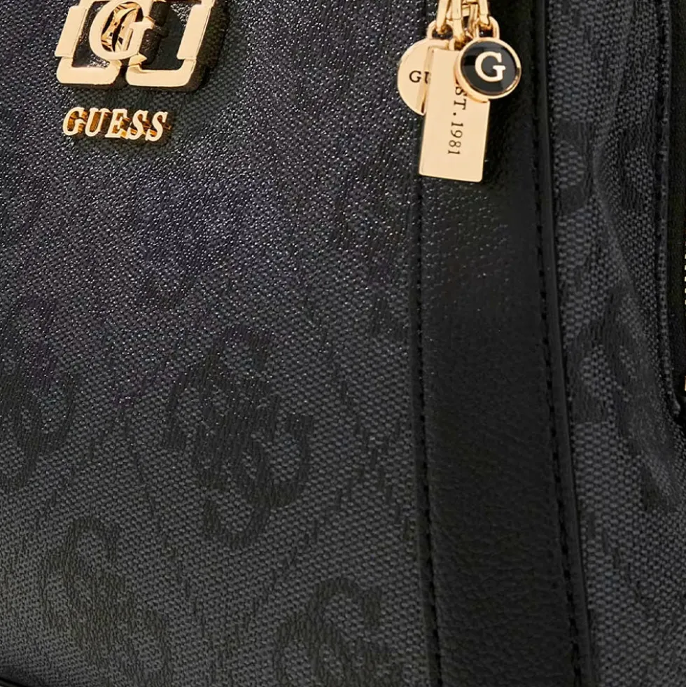 Borsa Donna a Mano GUESS Linea Karnilla Colore Coal Logo