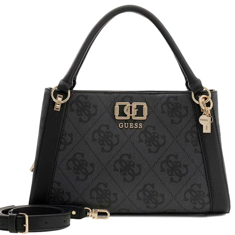 Borsa Donna a Mano GUESS Linea Karnilla Colore Coal Logo