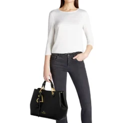 Borsa Donna a Mano Large BRACCIALINI linea Beth Nero