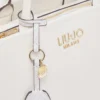 Borsa Donna a Mano Large LIU JO Better stampa Bottalata color Crema con Charm