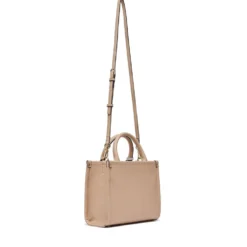 Borsa Donna a Mano LIU JO Better stampa Bottalata Dark Cipria con Charm