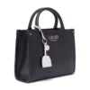 Borsa Donna a Mano LIU JO Better stampa Bottalata Nera con Charm