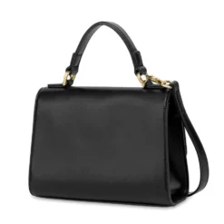 Borsa Donna a Mano LOVE MOSCHINO Nera con Cuore Logato