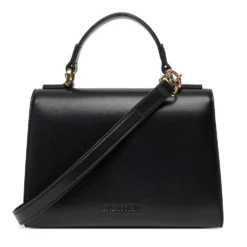 Borsa Donna a Mano LOVE MOSCHINO Nera con Cuore Logato