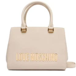 Borsa Donna a Mano LOVE MOSCHINO linea Bold Bag Avorio