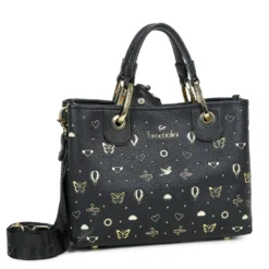 Borsa Donna a Mano Media BRACCIALINI linea Beth Strass Nera
