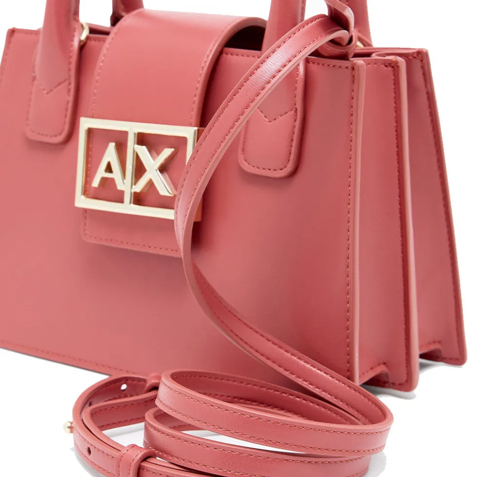Borsa Donna a Mano Mini ARMANI EXCHANGE colore Hot Sauce