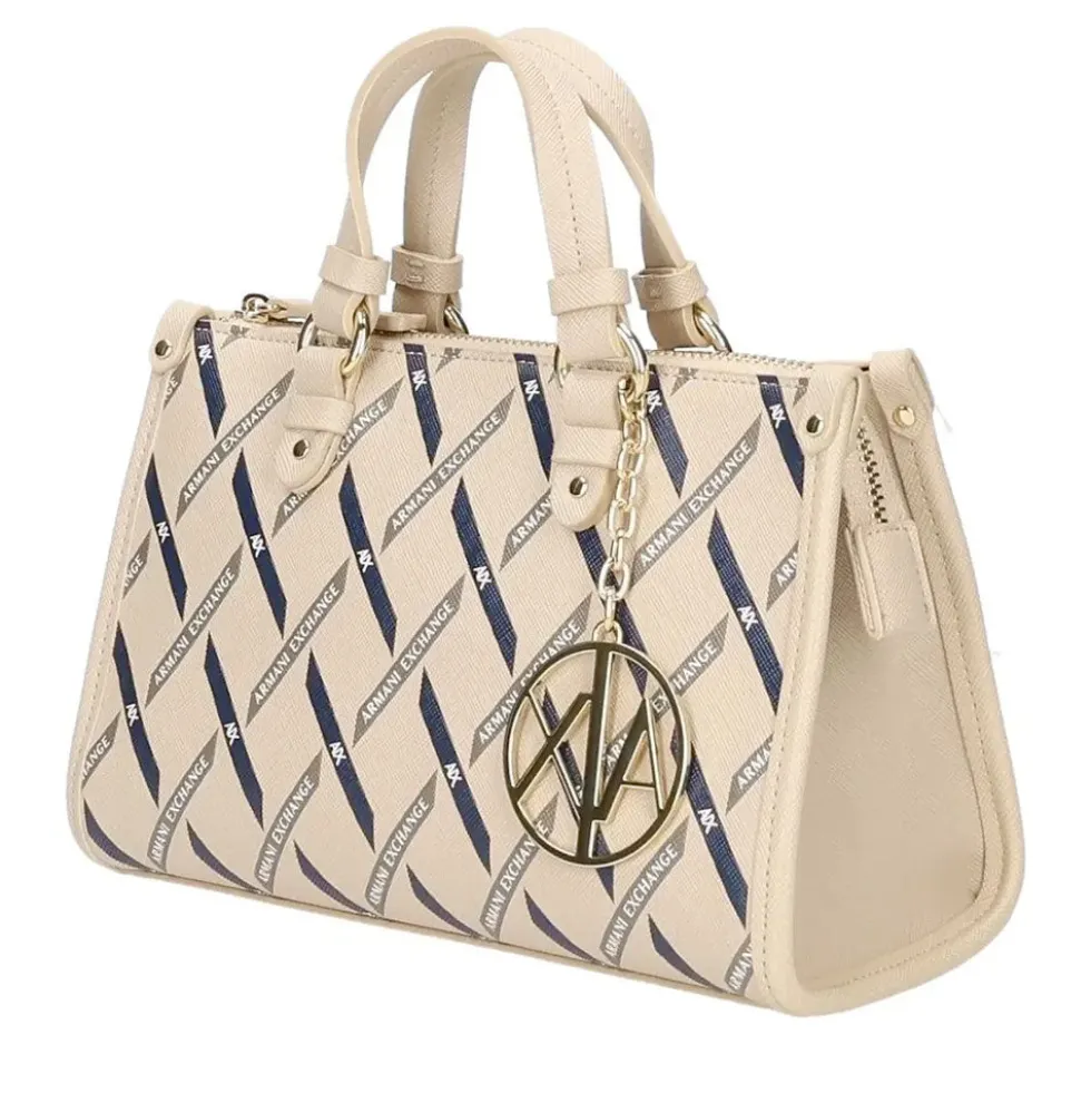 Borsa Donna a Mano Mini ARMANI EXCHANGE colore Sound Sand