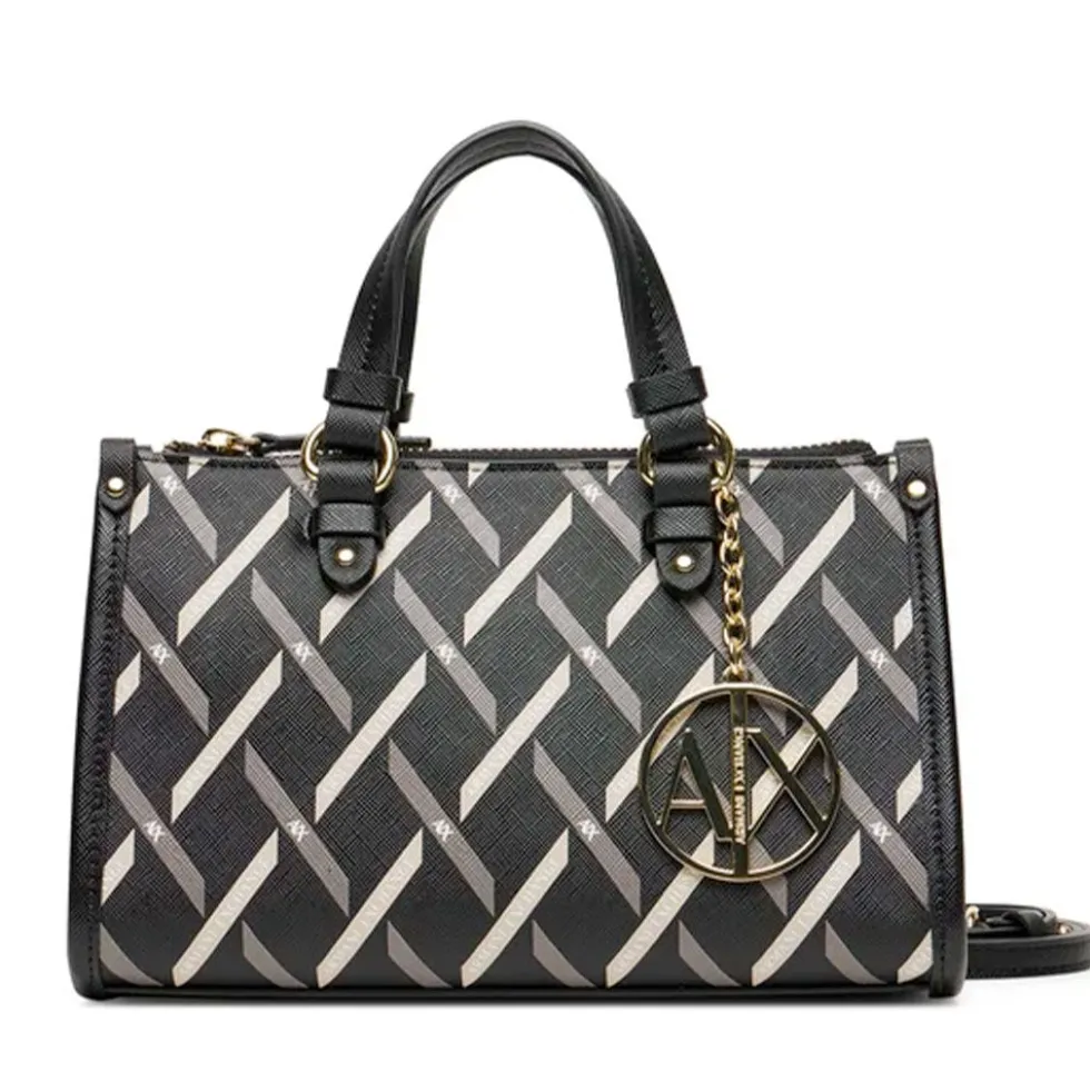 Borsa Donna a Mano Mini ARMANI EXCHANGE colore Black - Black