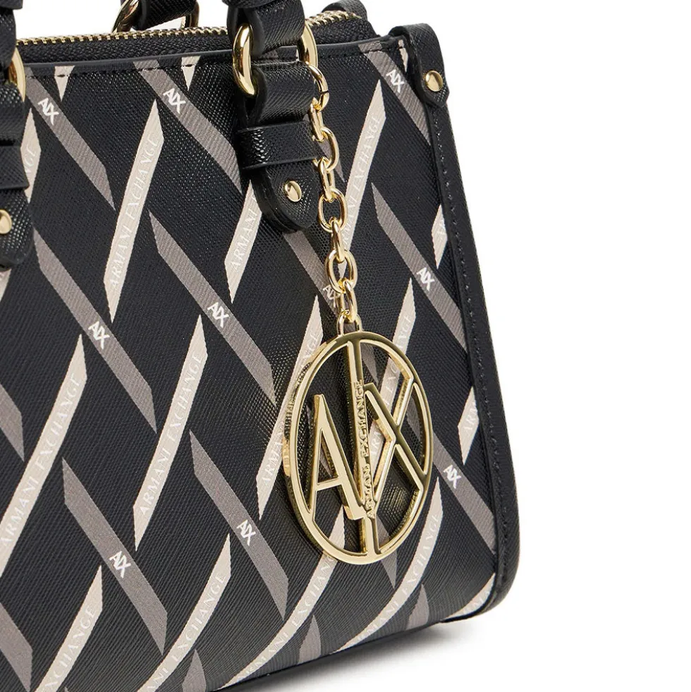 Borsa Donna a Mano Mini ARMANI EXCHANGE colore Black - Black