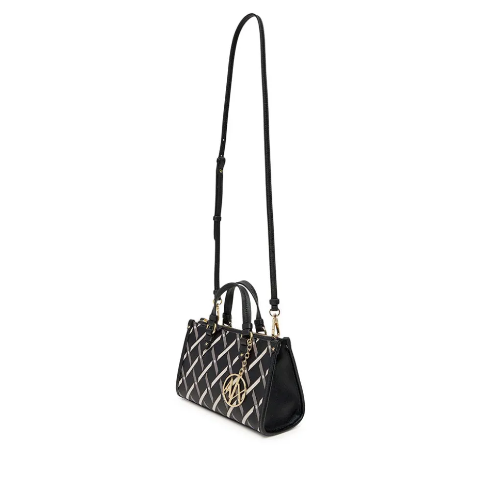 Borsa Donna a Mano Mini ARMANI EXCHANGE colore Black - Black