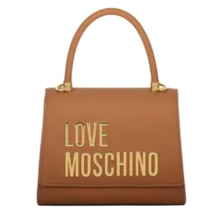 Borsa Donna a Mano Small LOVE MOSCHINO linea Bold Bag color Cuoio
