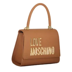 Borsa Donna a Mano Small LOVE MOSCHINO linea Bold Bag color Cuoio