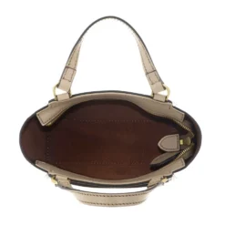 Borsa Donna a Mano THE BRIDGE linea Lucrezia in Pelle color Burro
