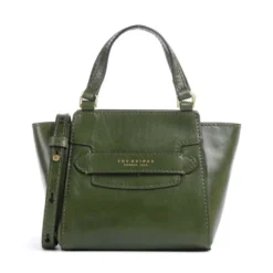 Borsa Donna a Mano THE BRIDGE linea Lucrezia in Pelle Verde Maggiorana