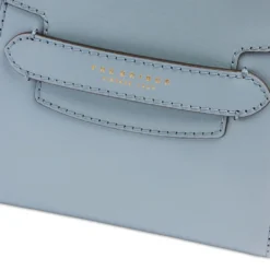 Borsa Donna a Mano THE BRIDGE linea Lucrezia in Pelle Azzurro Acqua