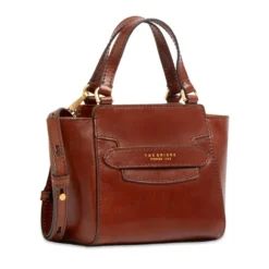 Borsa Donna a Mano THE BRIDGE linea Lucrezia in Pelle Marrone
