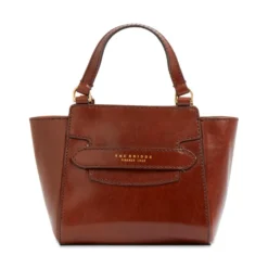 Borsa Donna a Mano THE BRIDGE linea Lucrezia in Pelle Marrone
